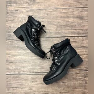 Express Lace Up Combat Boots
